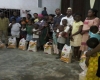 families receiving donations